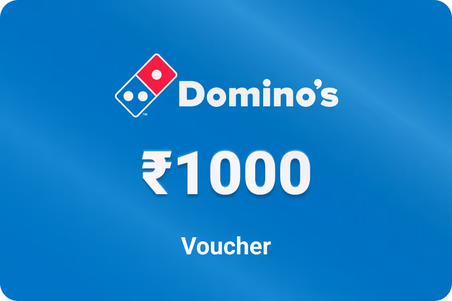Domino's Gift Card — Up to 25% off, from ₹750